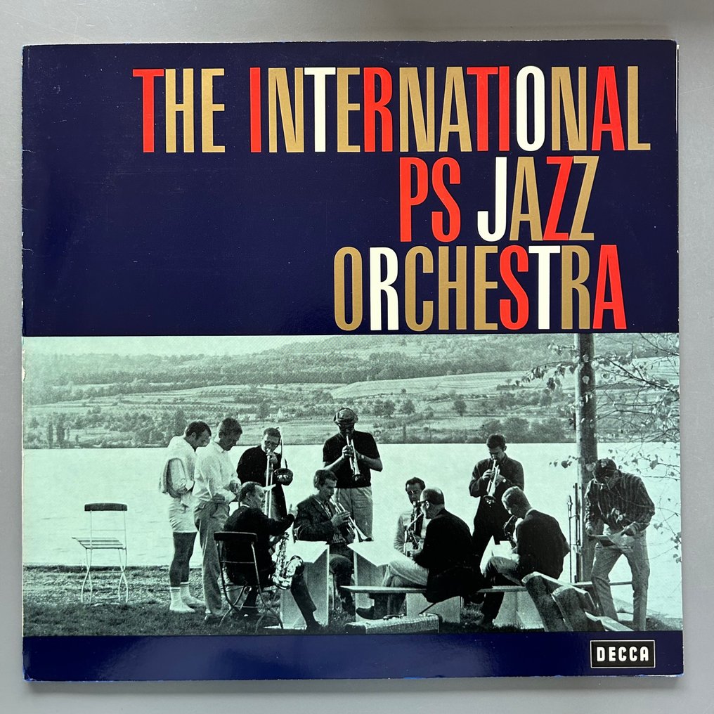 The International PS jazz Orchestra - International PS jazz Orchestra (SIGNED TEST Pressing!!) - Disc vinil single - 1965 #1.1