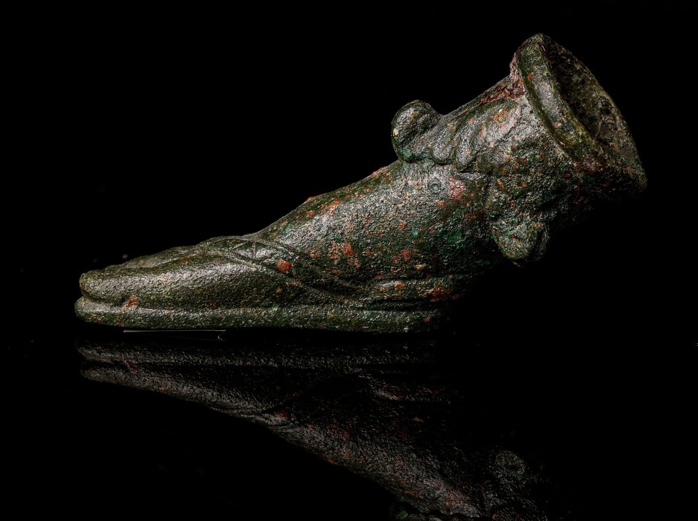 Antigua Roma Bronce sandalia - 4 cm #2.1