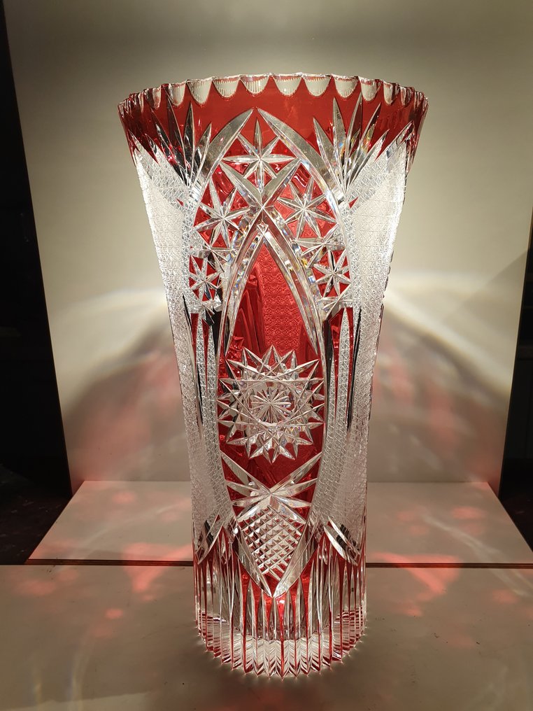 Vase -  (H. 40 cm)  - Kristall #1.1