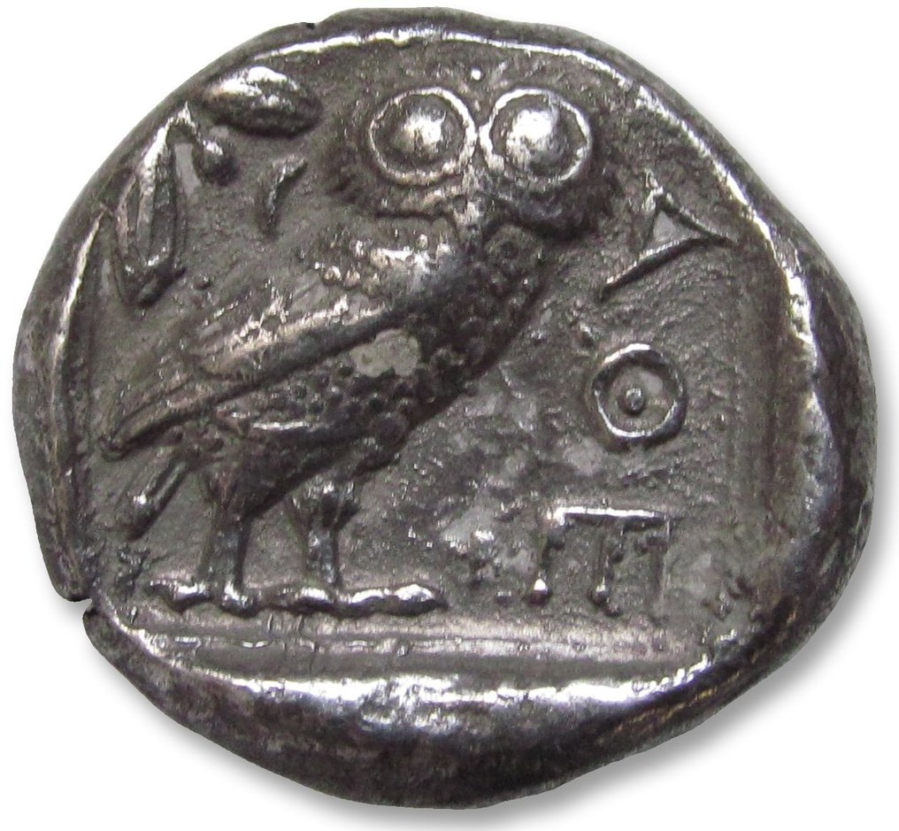 Attica, Atenas. Tetradrachm 454-404 B.C. - great example of this iconic coin - #1.2