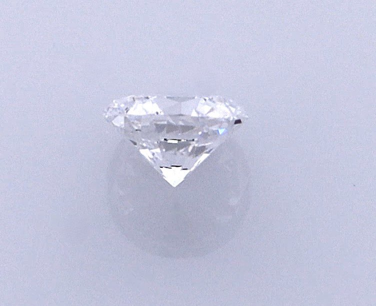 1 pcs Gyémánt - 0.47 ct - Kerek - D (színtelen) - VVS2 #2.1