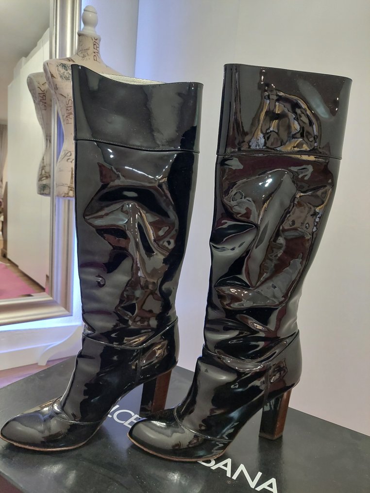 Dolce & Gabbana - Stivali al ginocchio - Misura: Shoes / EU 40 #1.1