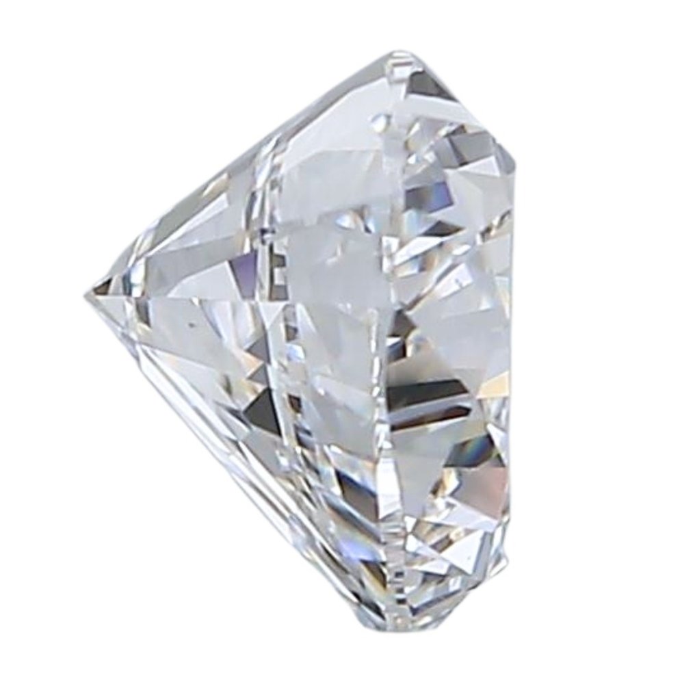 1 pcs Diamant - 0.79 ct - Brilliant, Hjerte - E - VS1 #1.2