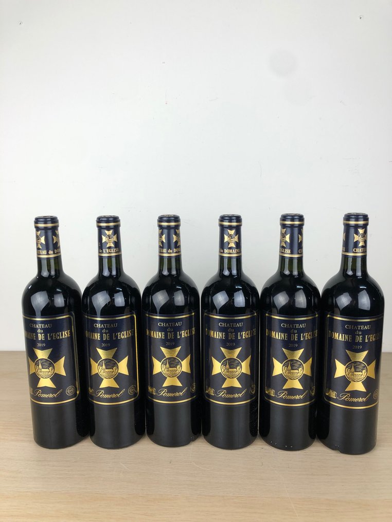 2019 Château du Domaine de l'Eglise - Bordeaux, Pomerol - 6 Bottles (0.75L) #1.2