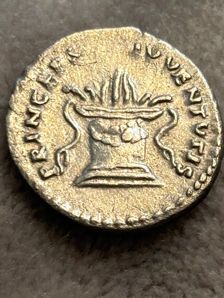 Római Birodalom. Domitian (AD 81-96). Denarius Rome - Autel #1.1