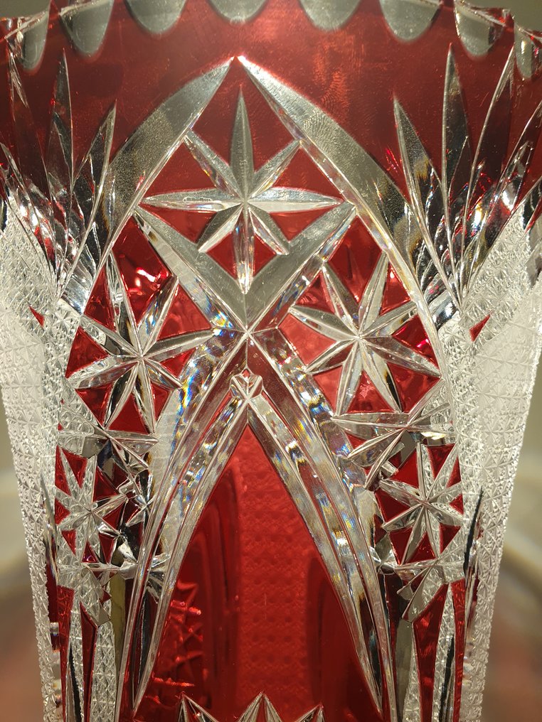 Vase -  (H. 40 cm)  - Kristall #2.1