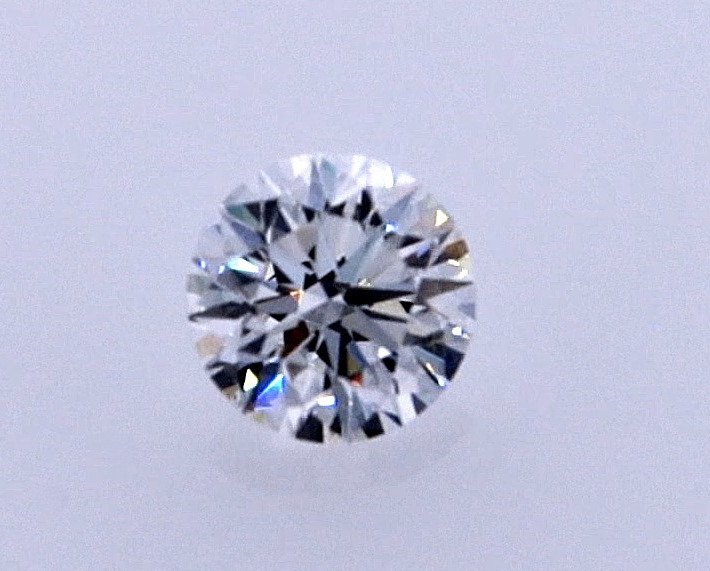 1 pcs Diamante - 0.43 ct - Redondo - E - VVS1 #1.1