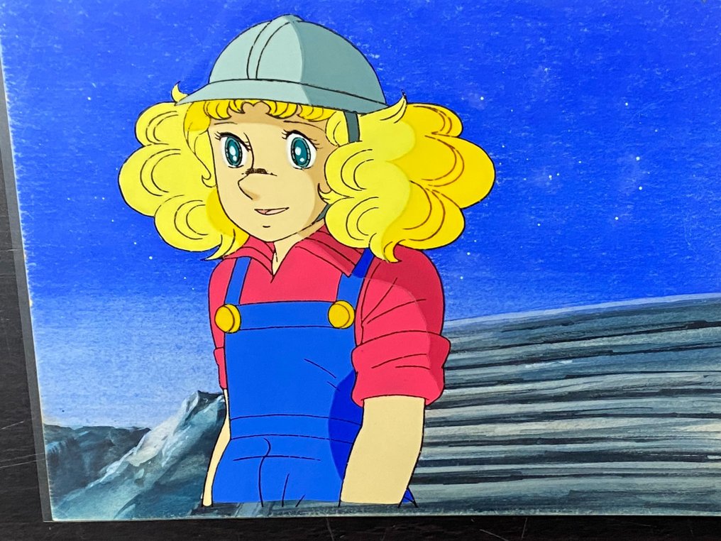 Candy Candy (1976-1979) - 1 Original animation cel of Candy Candy, with master painted background - top and rare! #2.2