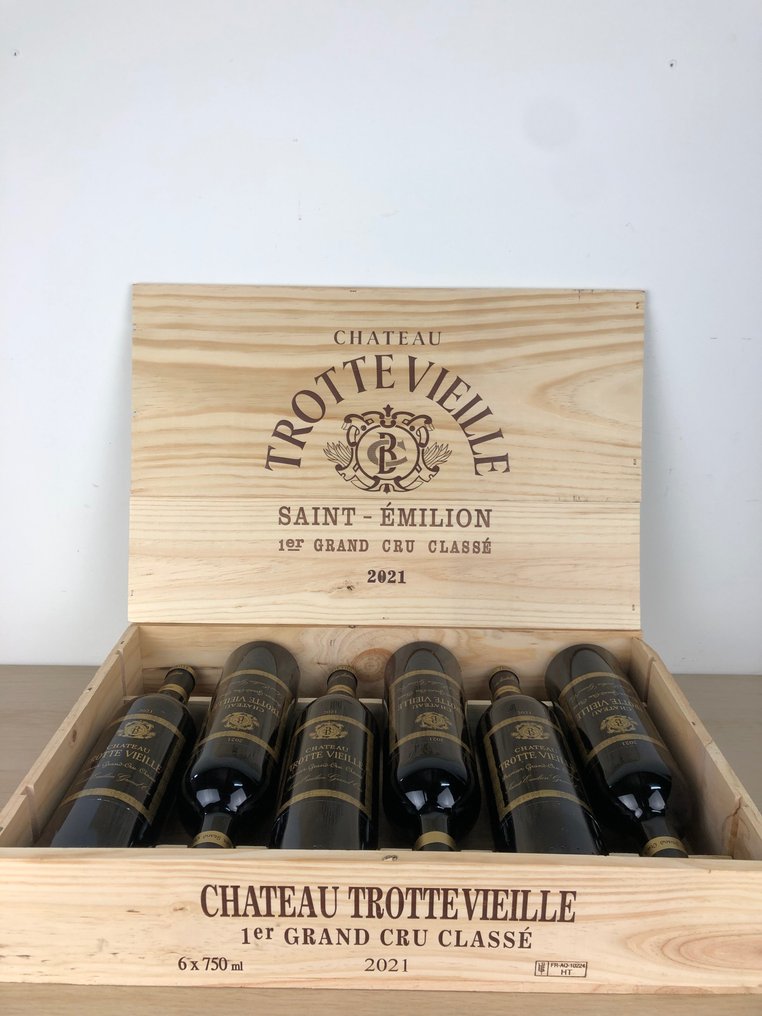 2021 Château Trotte Vieille - Bordeaux, Saint-Émilion Grand Cru Classé - 6 Flasker  (0,75 l) #1.1