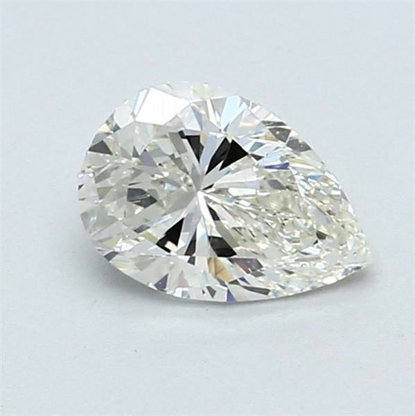 1 pcs Diamant  (Natural)  - 0.90 ct - Pară - J - VS2 - GIA (Institutul gemologic din SUA) #1.1