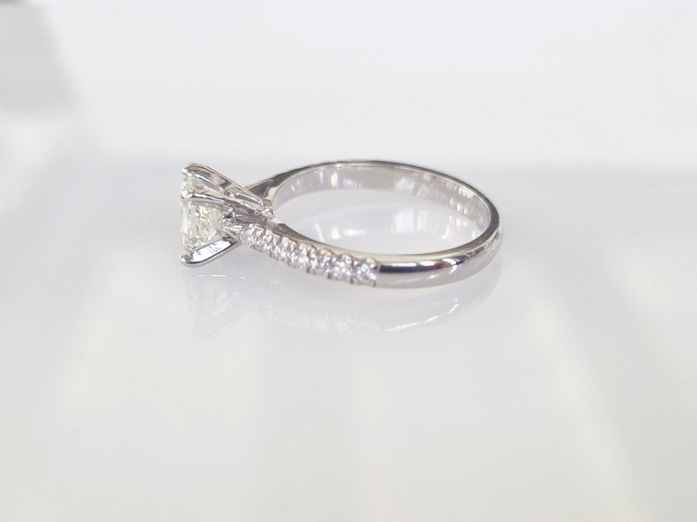 Hvidguld - Ring - 1.23 ct Diamant #3.2