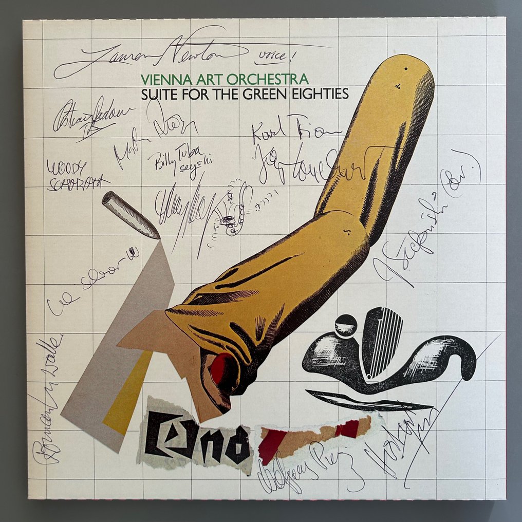 Vienna Art Orchestra - Suite For The Green Eighties (SIGNED 1st press!) - Disc vinil single - 1st Pressing - 1982 #1.1
