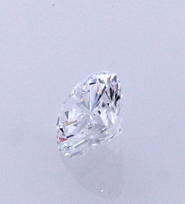 1 pcs Gyémánt - 0.47 ct - Kerek - D (színtelen) - VVS2 #1.3