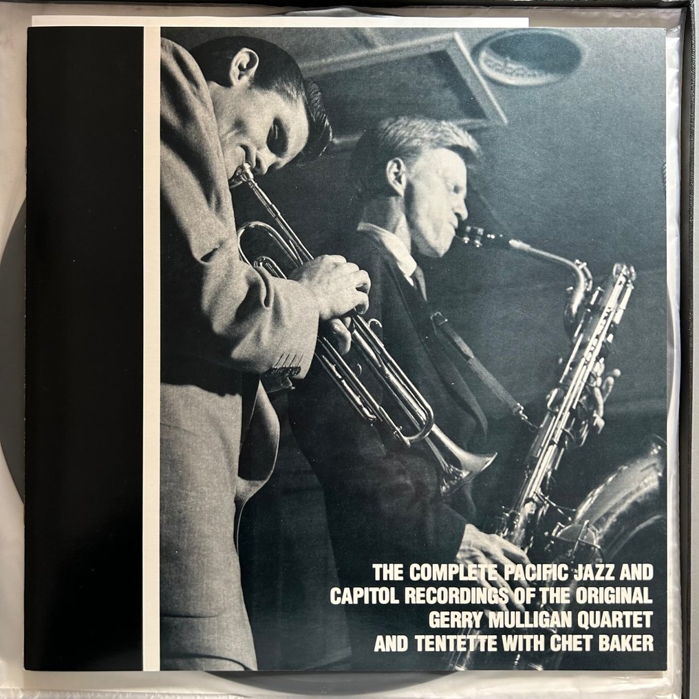 Gerry Mulligan & Chet Baker - The Complete Pacific Jazz And Capitol Recordings Of The Original - Disco de vinil único - 1.ª prensagem - 1983 #2.1