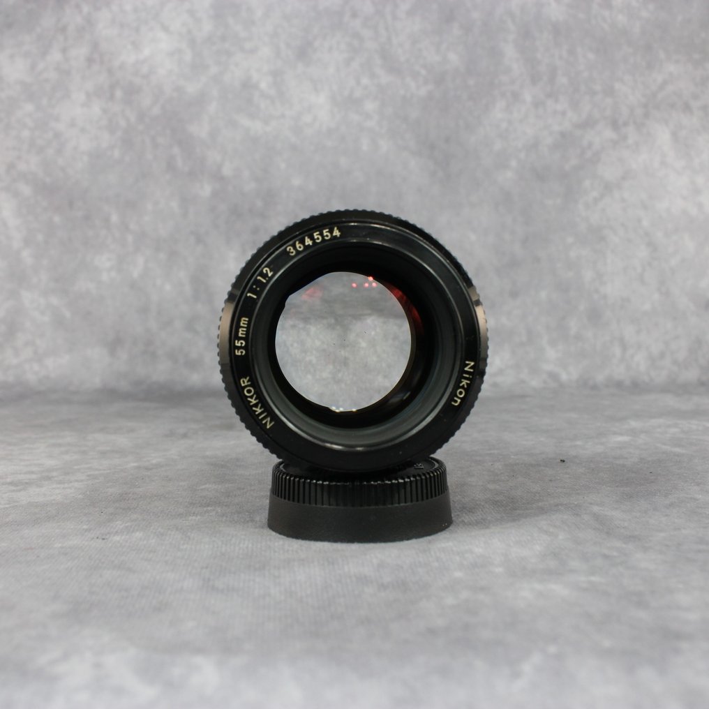 Nikon Nikkor 55mm 1:1.2(non Ai) Lente principal #1.2