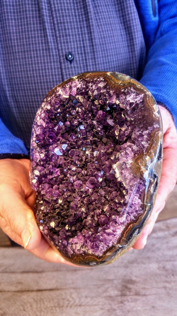 大晶体 紫水晶晶簇 - 簇 - 高度: 17 cm - 宽度: 12 cm- 1723 g #2.1