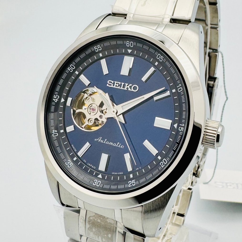 Seiko - Open Heart 4R36 - No Reserve Price - 4R38-02A0 - Men - 2020+ #1.0