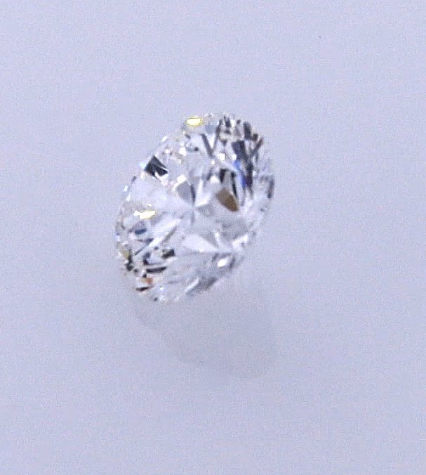 1 pcs Diamante - 0.43 ct - Redondo - E - VVS1 #2.1