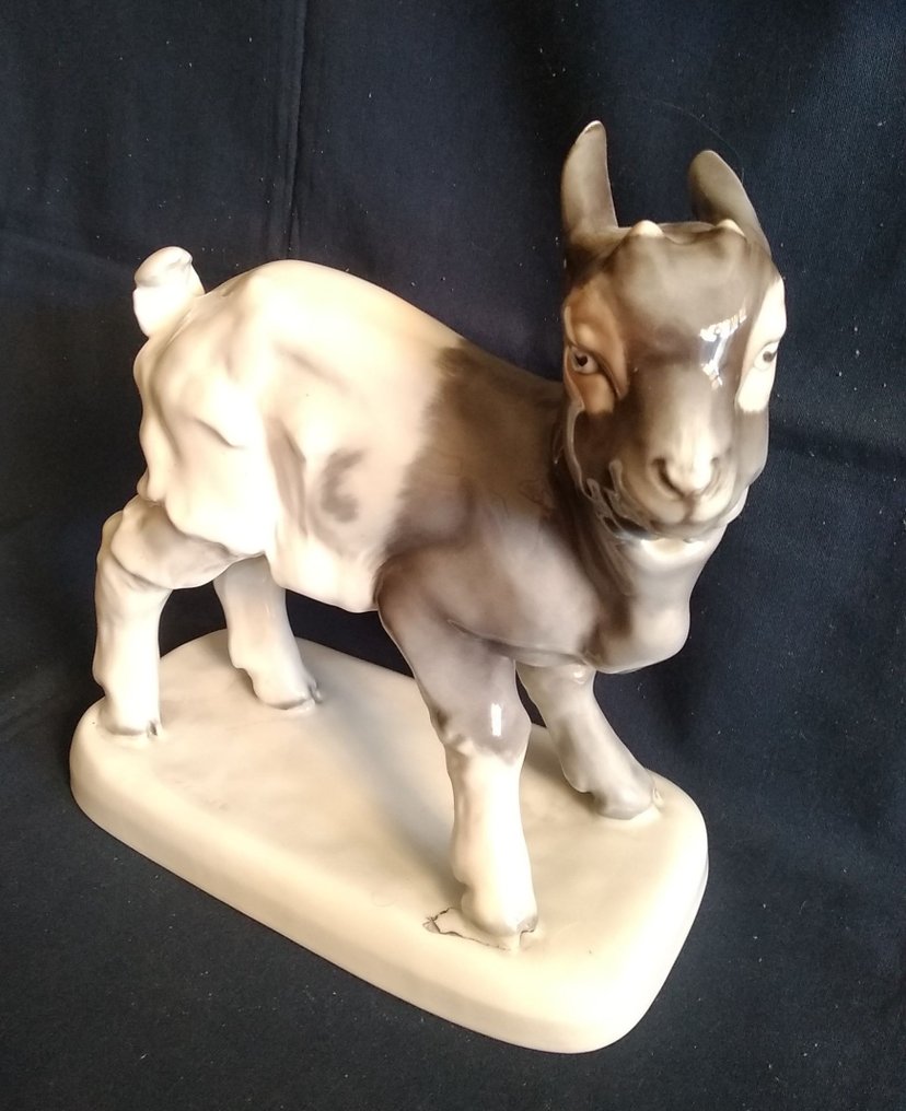 Rosenthal - W. Zugel - Figur - Goat - Porzellan #1.1