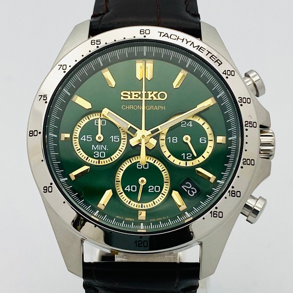 Seiko - Chronograph Green Dial 8T63-00D0 - Ingen mindstepris - Mænd - 2020+ #2.1
