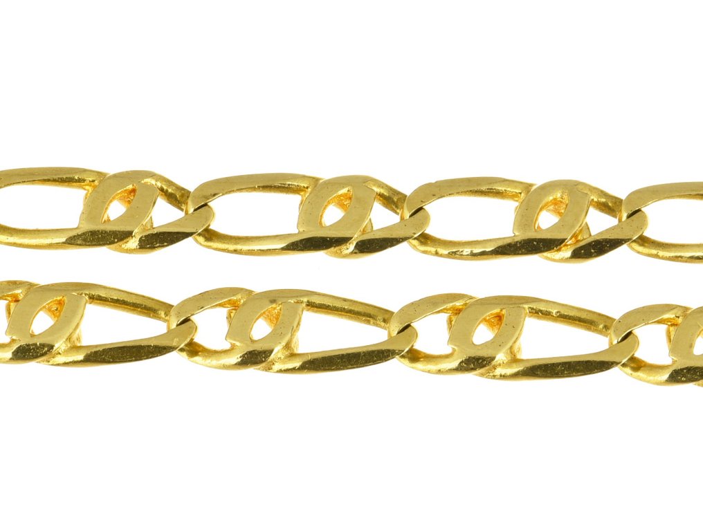 Chain bracelet - 18 kt. Yellow gold  #2.1