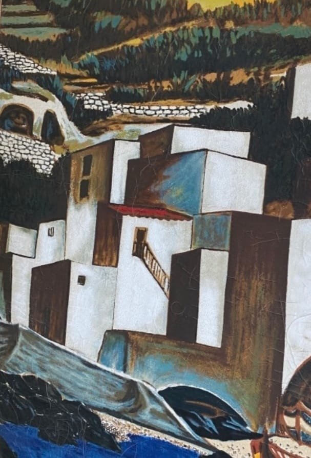 Giuseppe Migneco (1908-1997) - Paesaggio costiero #1.2