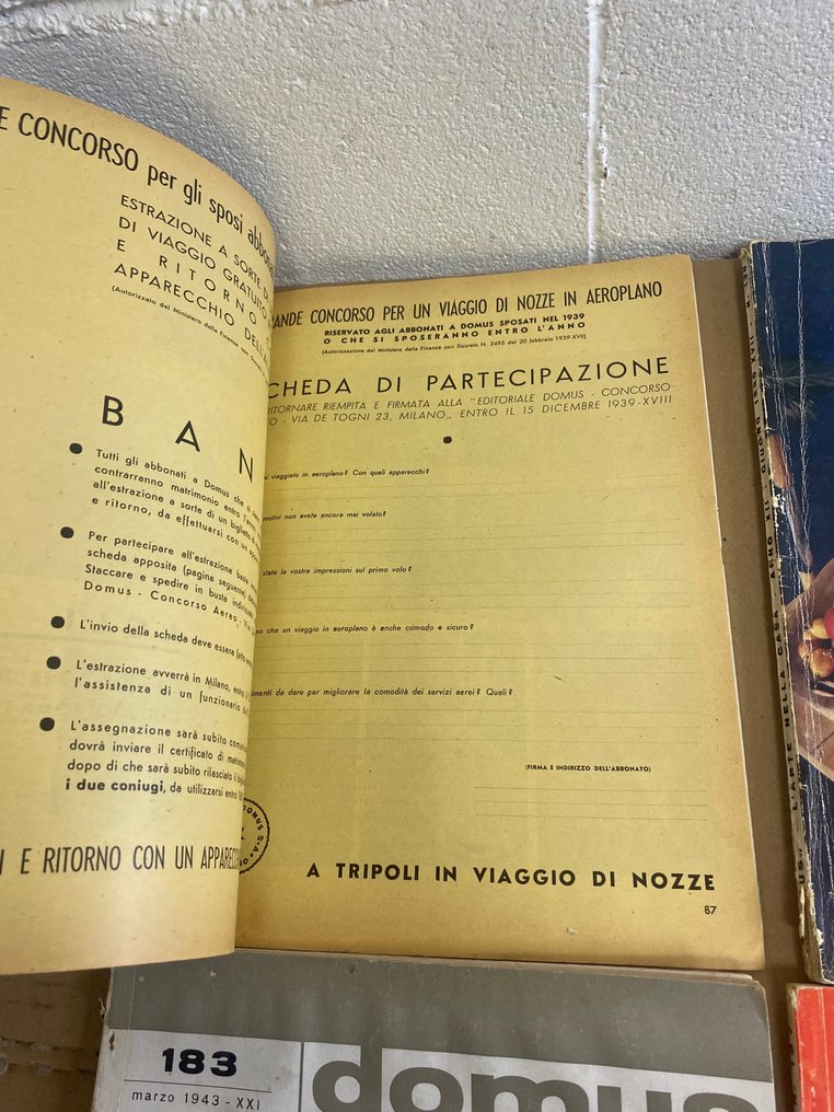 Gio Ponti. DOMUS L'arte nella casa - 1939-1942 #3.2