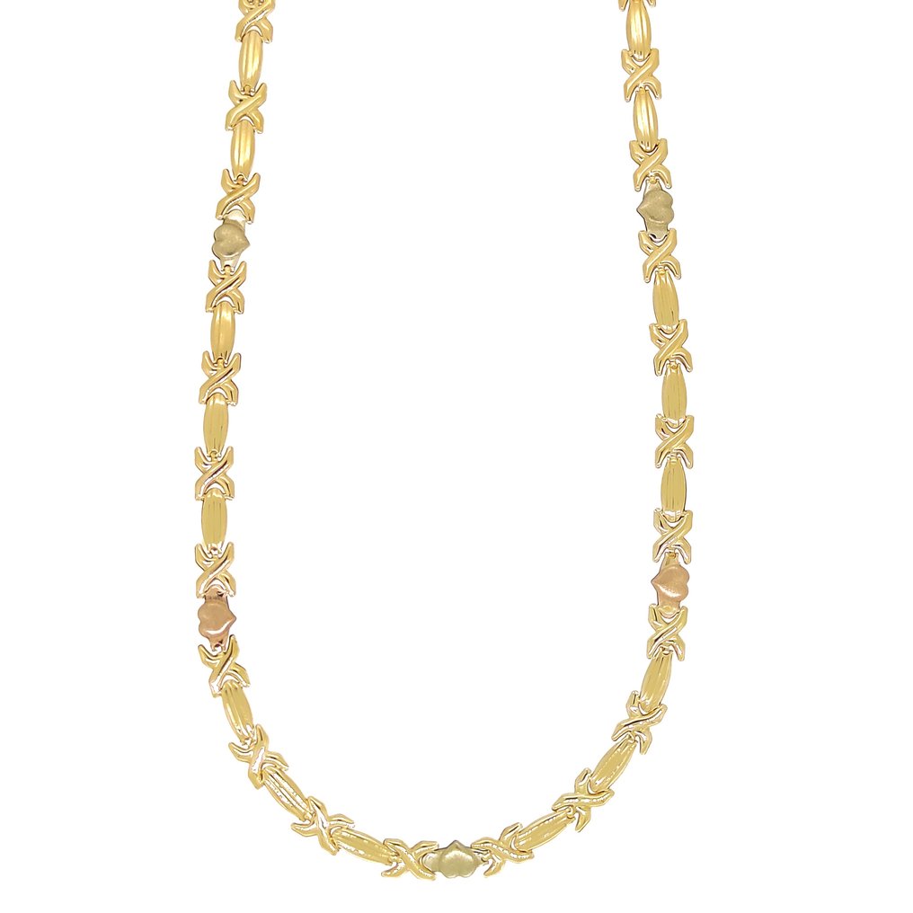 Collier - 18 carats Or blanc, Or jaune, Or rose #1.2