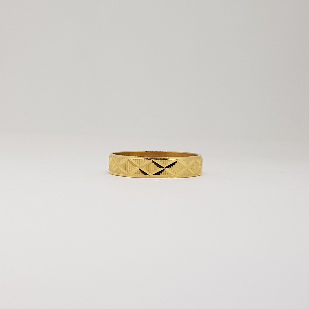 訂婚戒指 - 18 克拉 黃金  #2.1