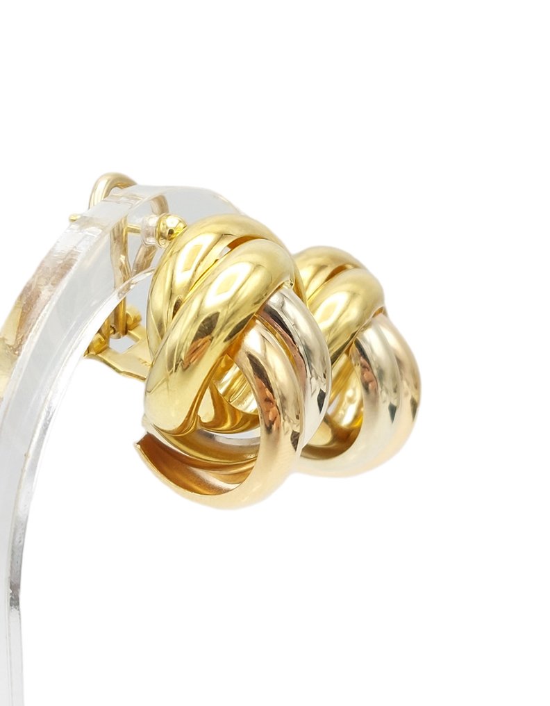 耳環 - 18 克拉 玫瑰金, 白金, 黃金  #2.1