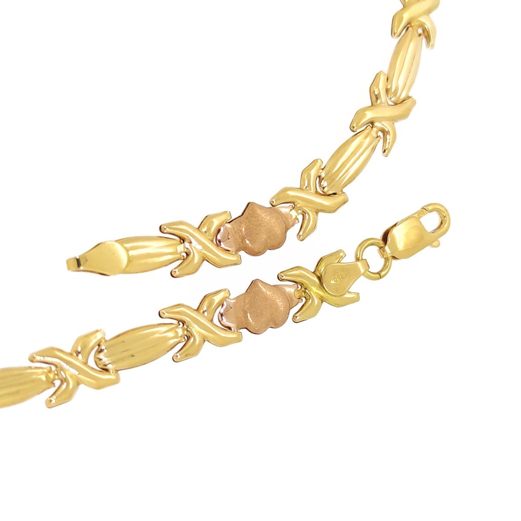 Halskette - 18 kt Gelbgold, Roségold, Weißgold #2.1