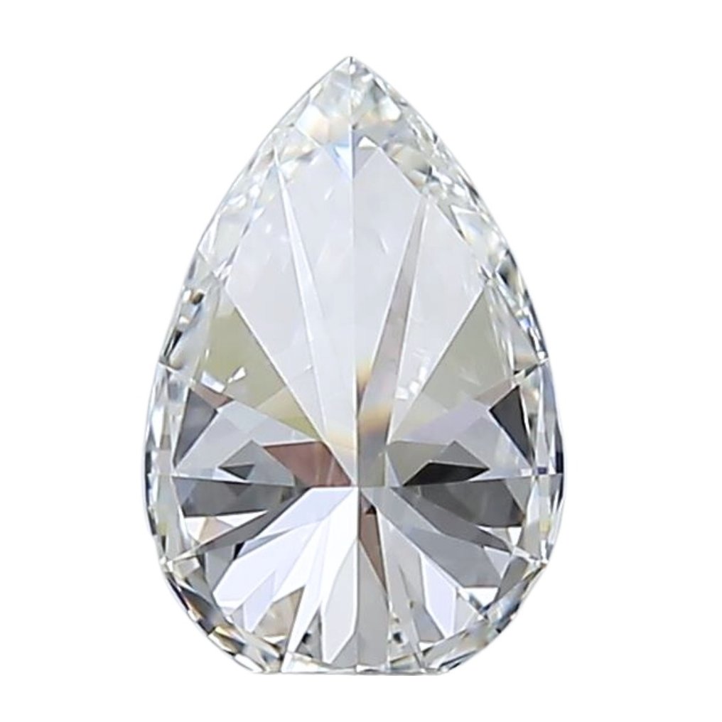 1 pcs 钻石 - 1.01 ct - 明亮型, 梨形 - G - 无瑕疵的 #3.2