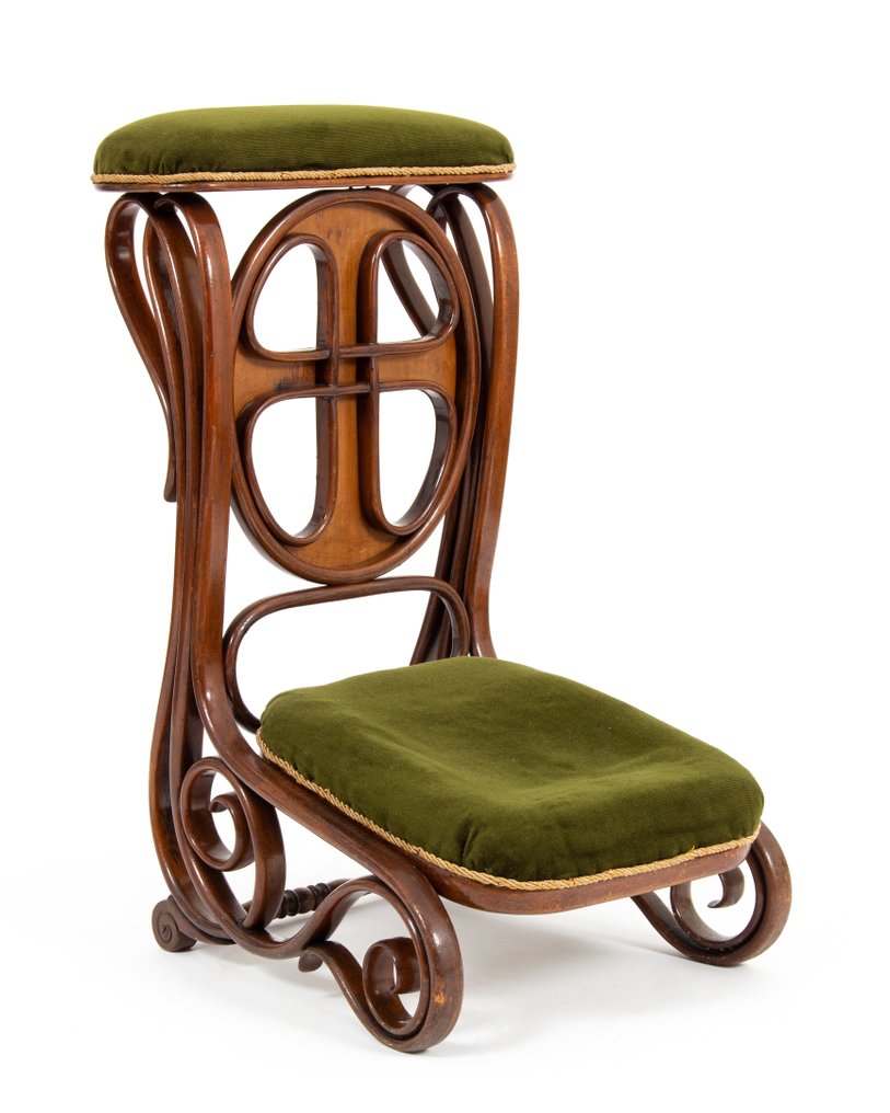 Thonet H 6760 Chaise de prière à genoux - Art nouveau - Bois - 1900-1910 #1.1