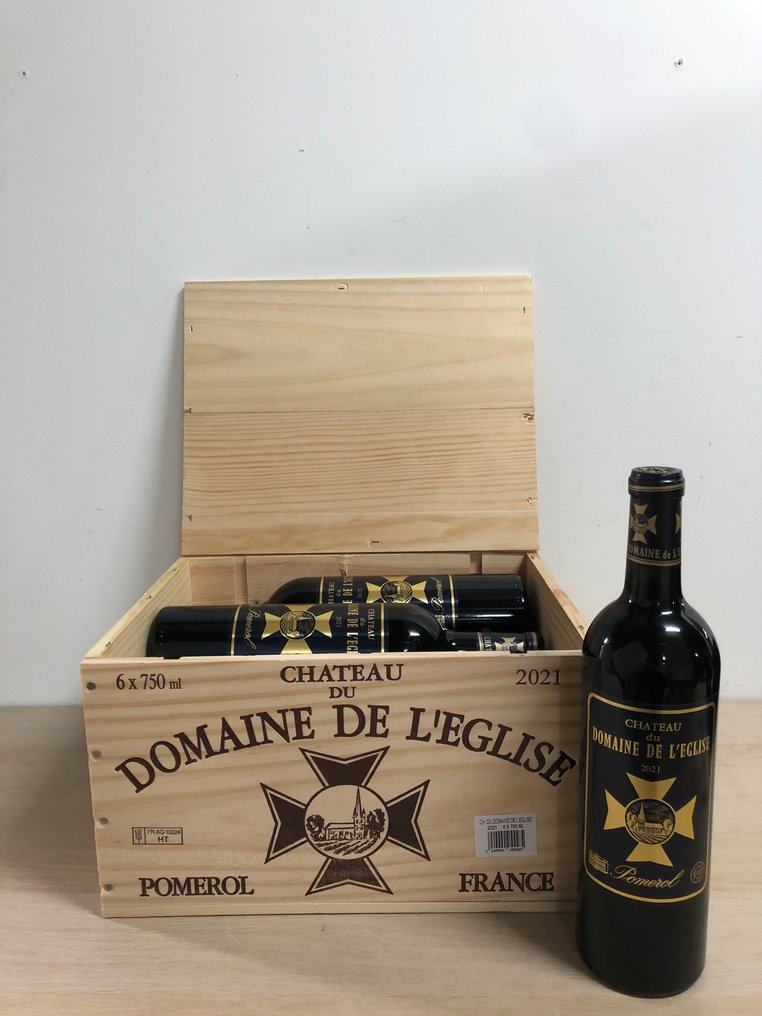 2021 Château du Domaine de l'Eglise - Pomerol - 6 Botellas (0,75 L) #1.1
