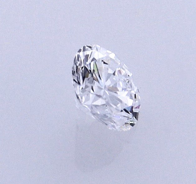 1 pcs Diamant - 0.47 ct - Rond - D (kleurloos) - VVS2 #3.1