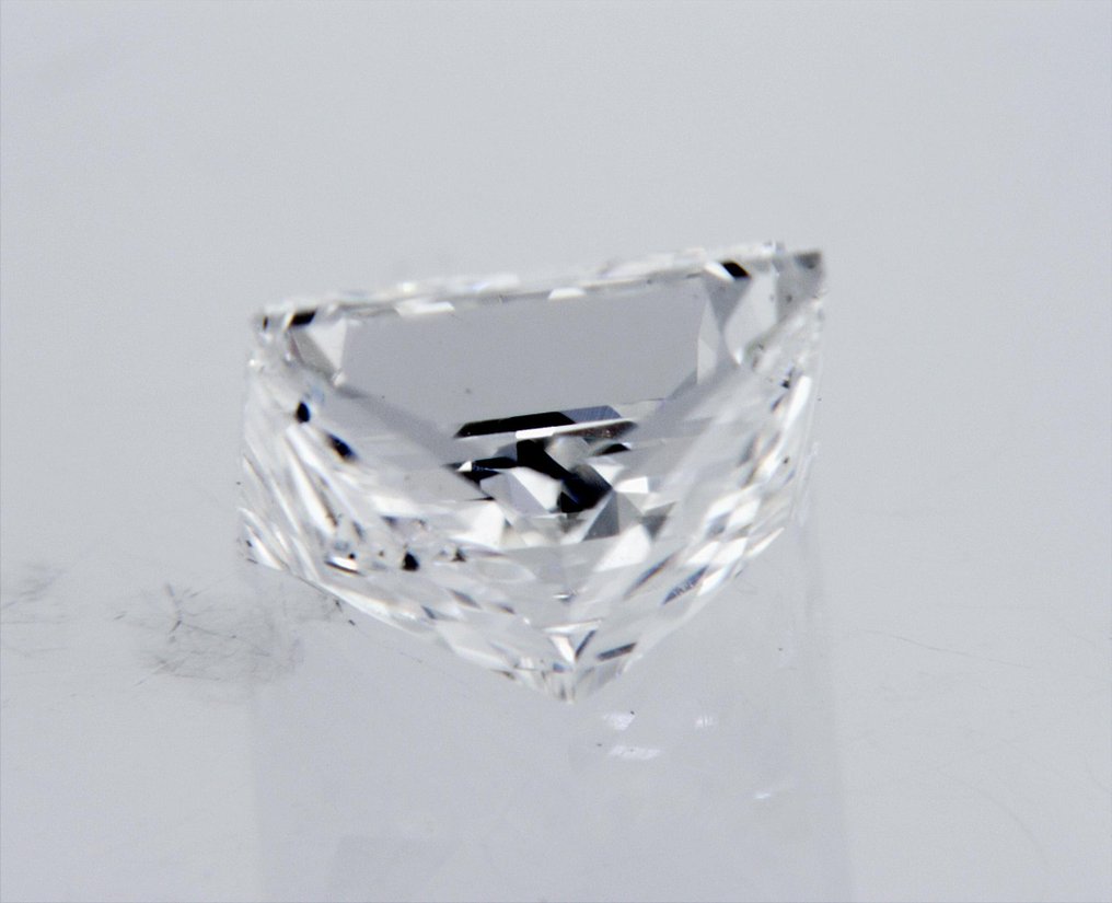 1 pcs Diament  (Naturalny)  - 0.91 ct - kwadratowy - E - SI1 (z nieznacznymi inkluzjami) - Gemological Institute of America (GIA) #3.1
