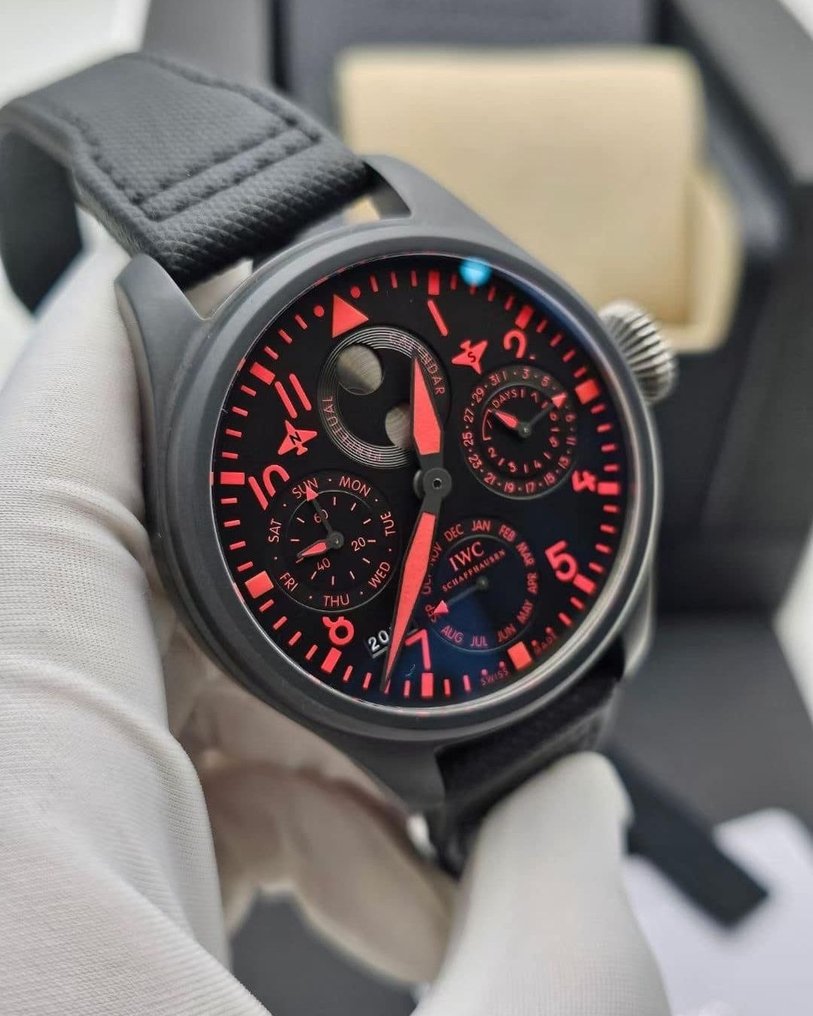 IWC Big Pilot Top Gun Perpetual Calendar Big Boutique IW502903