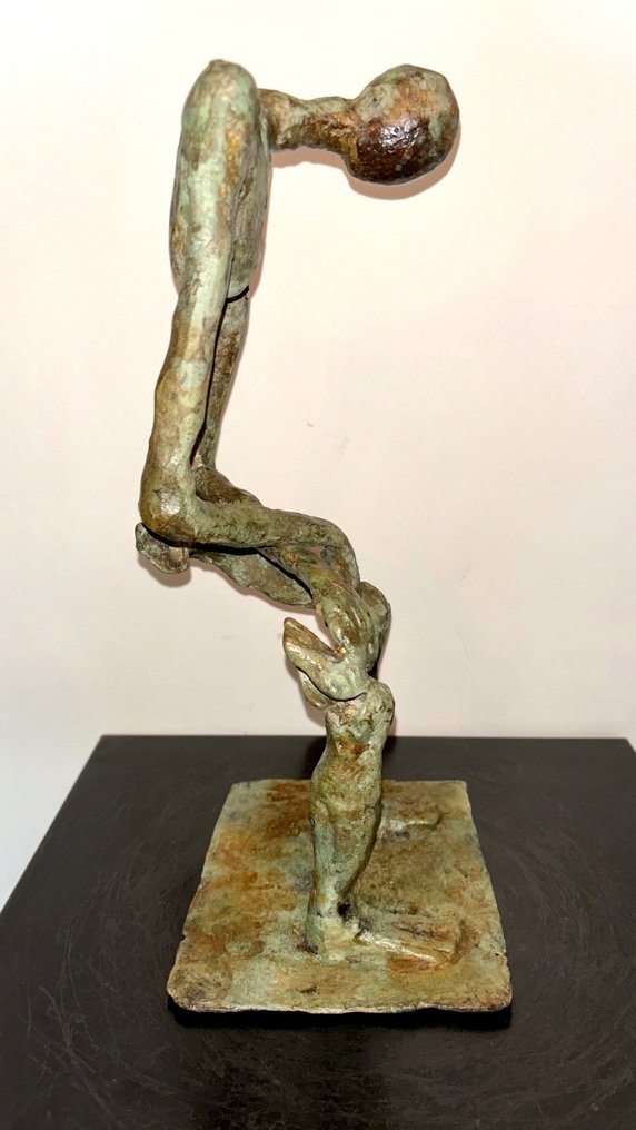 Abdoulaye Derme - Escultura, Repos - 30 cm -  #2.1