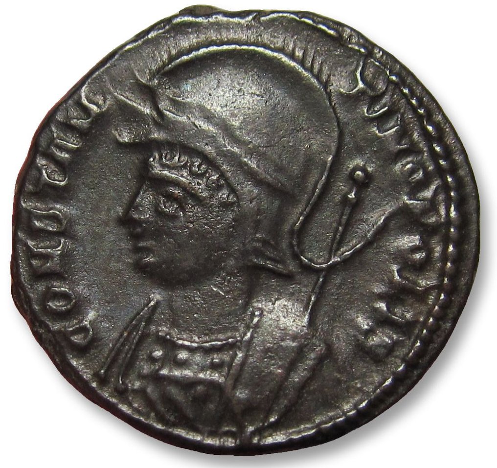 罗马帝国. 君士坦丁一世 （公元306-337）. Follis Treveri (Trier) mint circa 330-333 A.D. - mintmark TRP or TRS - #1.1