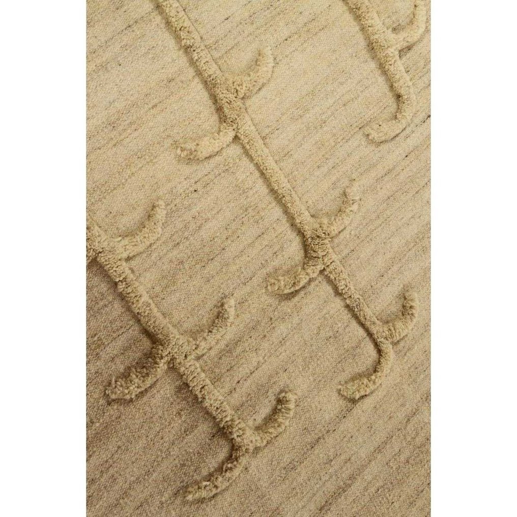 斋浦尔现代基里姆 - 凯利姆平织地毯 - 201 cm - 140 cm #1.1