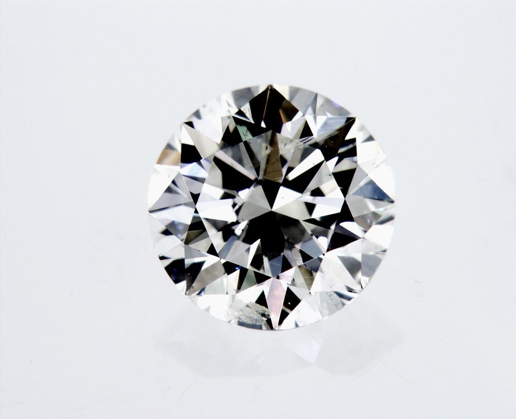 1 pcs Diamant  (Natürlich)  - 1.00 ct - Rund - I - SI2 - International Gemological Institute (IGI) #1.1