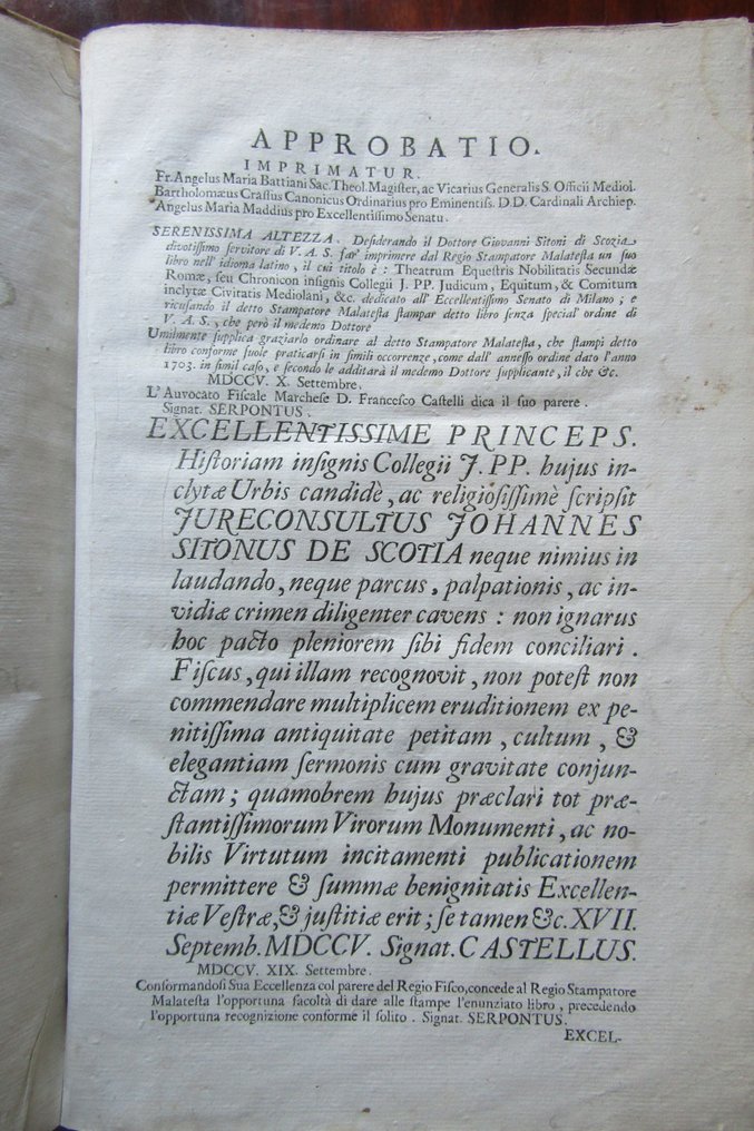 Giovanni Sitoni di Scozia - Theatrum equestris nobilitatis secundae Romae... - 1706 #1.2