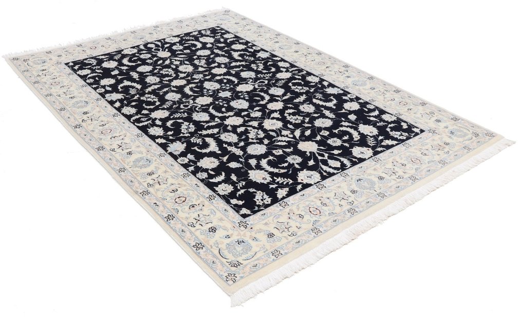 New Nain Persian Carpet - Wool & Silk - Rug - 233 cm - 168 cm #1.3
