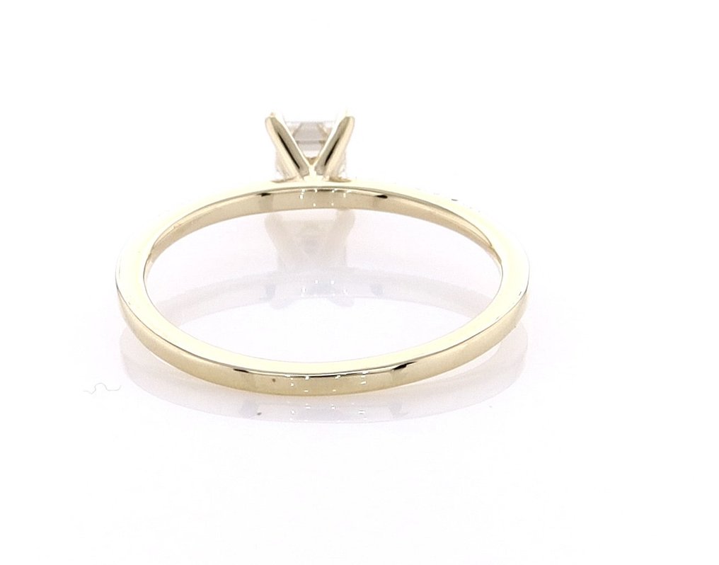 Ring - 14 karaat Geel goud -  0.44 tw. Diamant  (Natuurlijk) - Diamant #3.1