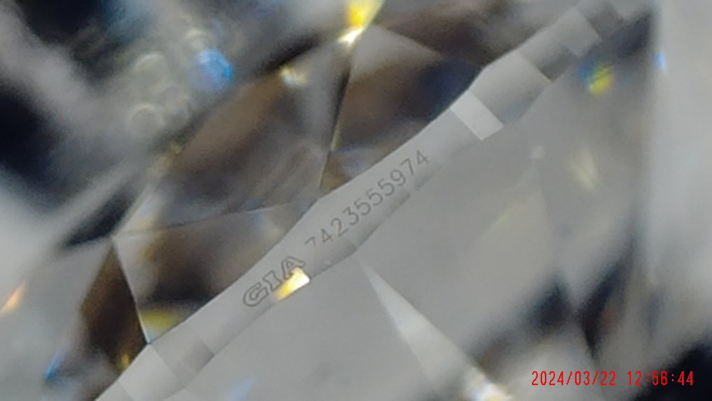 Diamant - 0.30 ct - Briliant, Rotund - D (fără culoare) - IF (perfect) #3.2