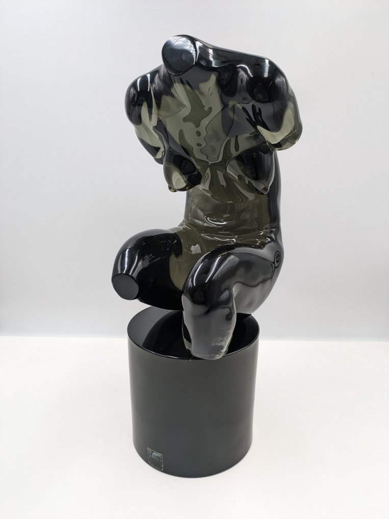 Livio SEGUSO (1930) - Skulptur, Nudo femminile - 45 cm - 45 cm - Glass #1.1