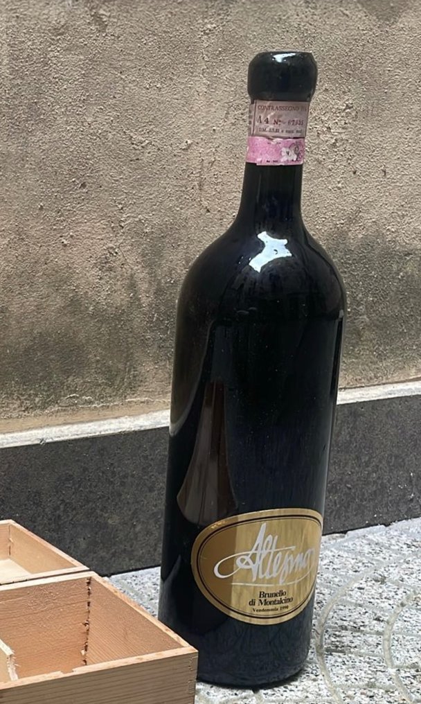1990 Altesino - 蒙達奇諾·布魯奈羅 - 1 Double magnum(波爾多)/ Jeroboam(勃艮第) 四個標準瓶 (3L) #1.1