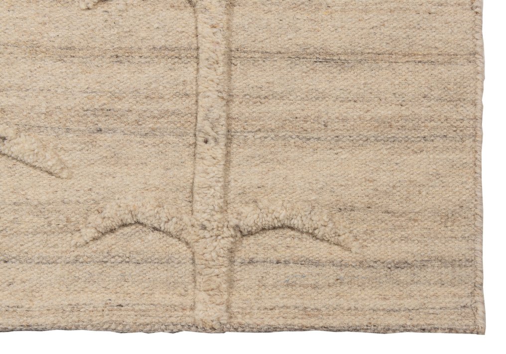 斋浦尔现代基里姆 - 凯利姆平织地毯 - 201 cm - 140 cm #2.1