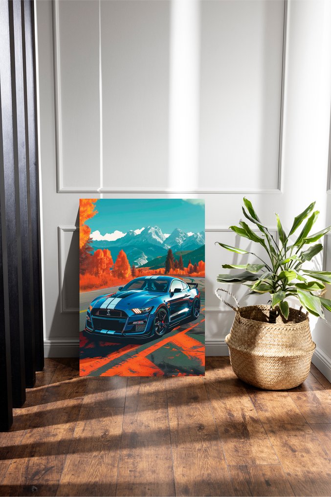 Shelby - Shelby GT500 (2021) Montana U.S.A Limited Edition 2/5 w/COA (ONLY 5 copy Worldwide) - 2024 - Giclée #1.0