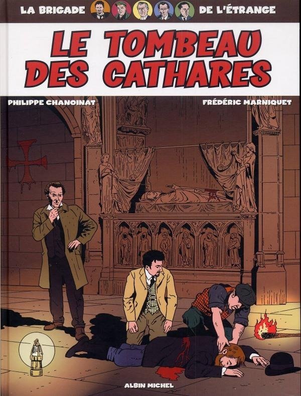 Marniquet, Frédéric - 1 Original page - La Brigade de l'étrange T4 - Le Tombeau des Cathares - 2007 #1.2